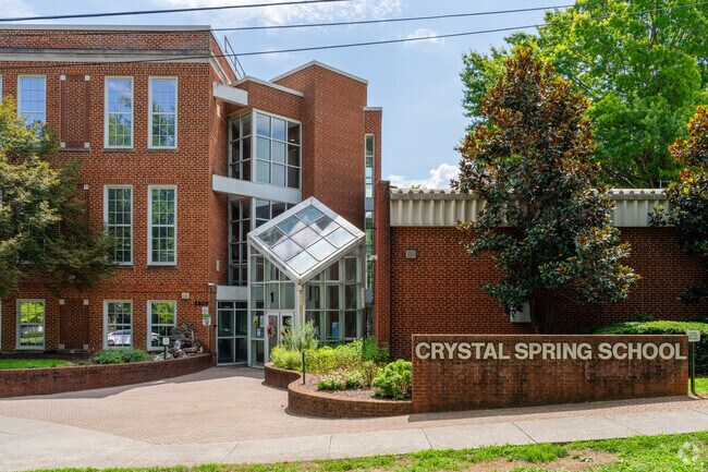 Crystal Springs Elementary School serves PreK-5th grade with a B+ rating on Niche.com.
