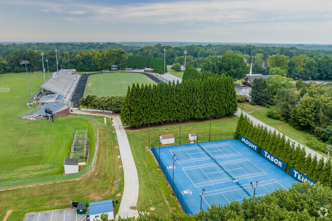 Students attending Mount Tabor High School may participate in sports.