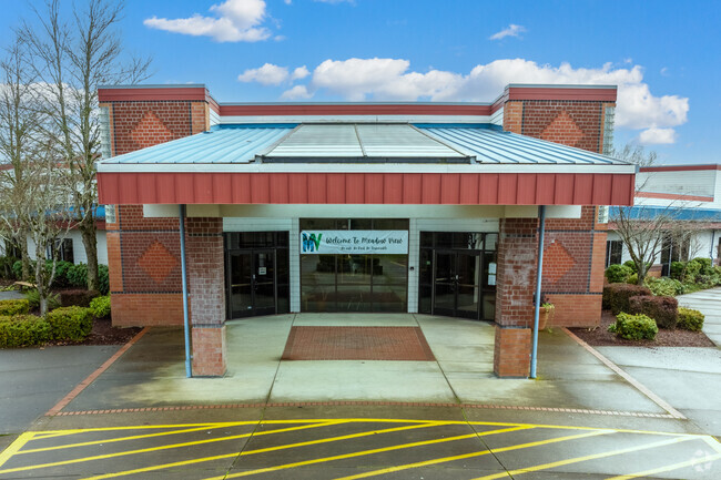 Meadow View School serves grades K-8 in the Bethel neighborhood of Eugene, Oregon.