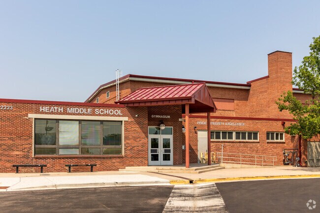 Heath Middle School focuses on holistic education and personal growth.