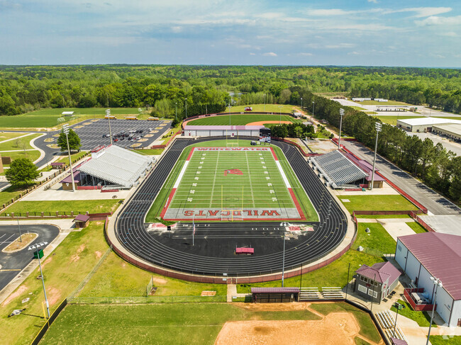 In Fayette County, Whitewater High School Wildcats Hold Athletic Competition at its State of the Art Sporting Facility.