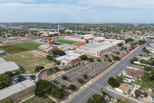 Martin High School hosts grades 9th to 12th grade in the Laredo, Tx area.