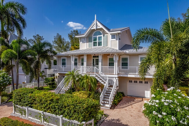 Stunning Key West-style homes sit in a small section of the Cortez neighborhood.