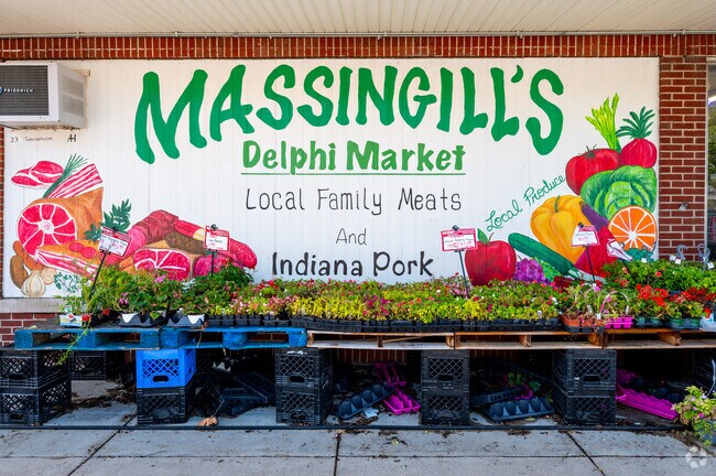 Massingill's Delphi Market is the closest grocery store to Rockfield.