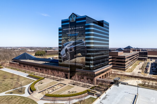 Automotive company headquarters is located in the City of Auburn Hills, known for being the capital of automotive parts design and manufacturing