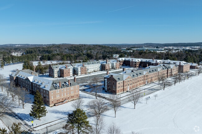 These buildings are a superfund site from the former Fort Devens location in Ayer.