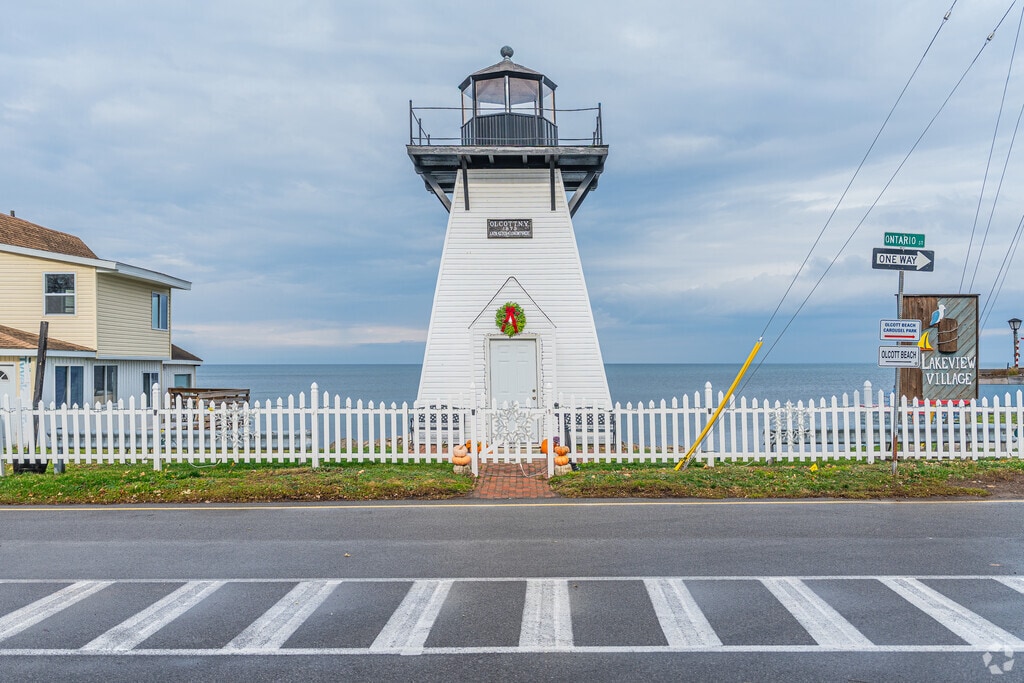 The Olcott Lighthouse is a shining beacon of Somerset's history on Lake Ontario.