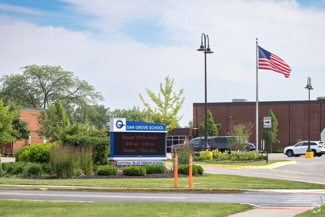 Oak Grove Elementary School serves grades K-8.