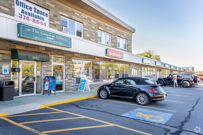 Find all your needs at Gateway Plaza with its variety of local businesses, Long Meadow, RI.