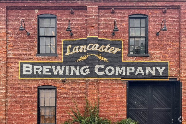 Locals can enjoy a frosty brew at the Lancaster Brewing Company in Fertility.