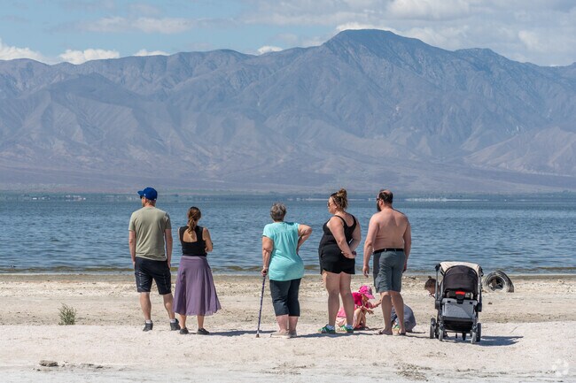 North Shore families can enjoy the unique and captivating scenery of the Salton Sea.