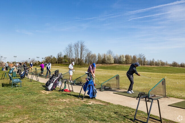 Residents can practice their swing at Laurel Hill Golf Club near Newington Forest.