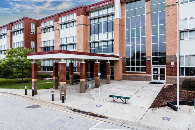 Mills Park Middle School is a highly rated, public school located in Cary, NC.