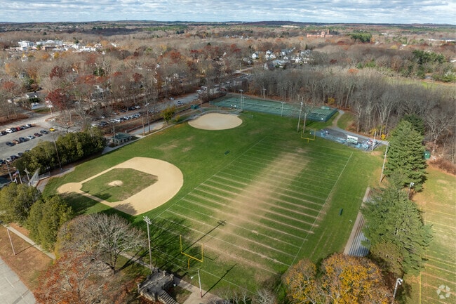 Mansfield Memorial Park in Mansfield Center offers a variety of playing fields.