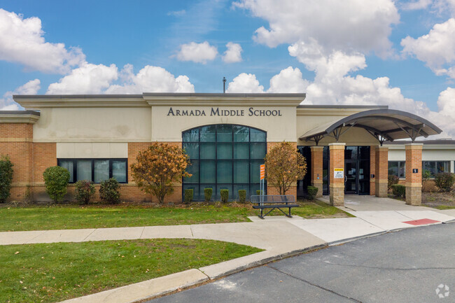 Armada Middle School in Armada Township Michigan.