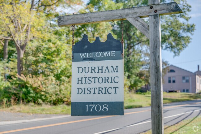 The town center within Durham offers a historical feel along with the town hall as well.