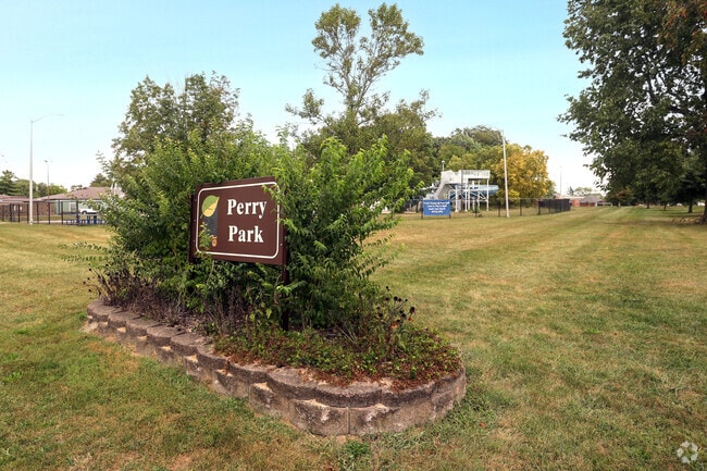 Perry Park features a pool and is situated on the city's south side near Homecroft.