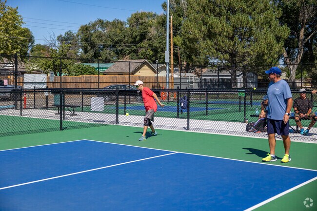 Get your friends together for some pickleball at Mineral Palace Park.