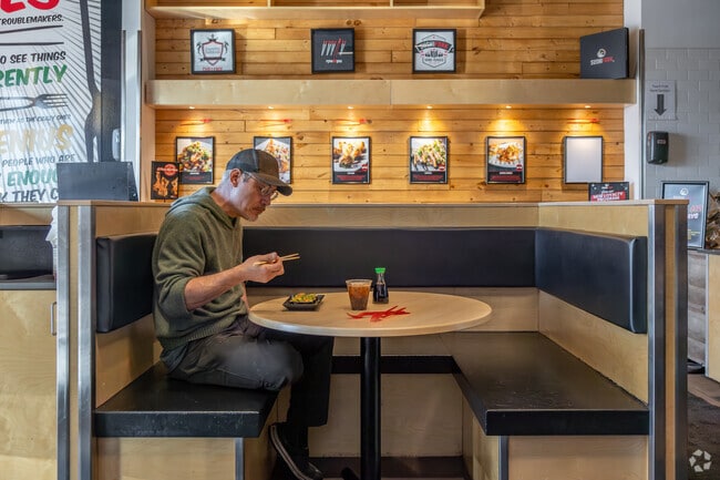 Small eateries offer a place for residents of Tulsa Hills to unwind.