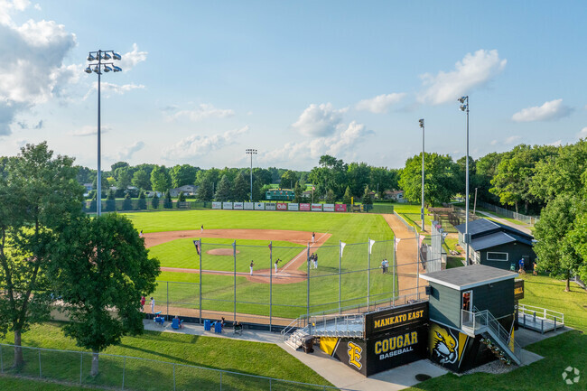 The AP® participation rate at Mankato East Senior High is 47%.