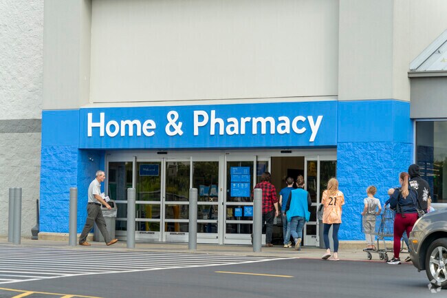 Walmart is a bustling Saturday stop for residents of Queens.