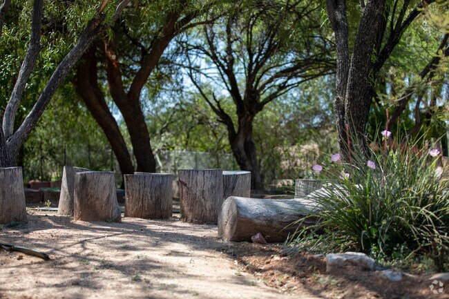 Case Park’s hummingbird garden is a short drive from Harrison East South.