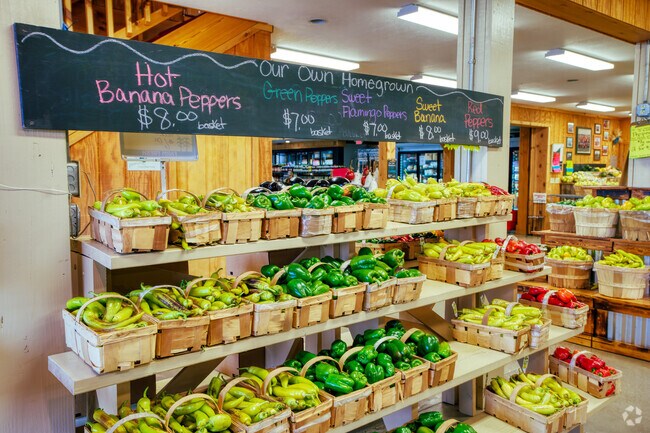 Fresh produce awaits at Janoski’s Farm & Greenhouse near Independence Township.