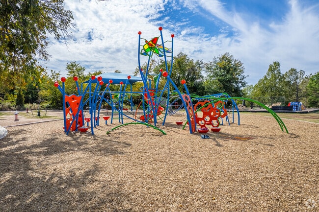 Fun times at the playground of Roosevelt Elementary School in Norman.