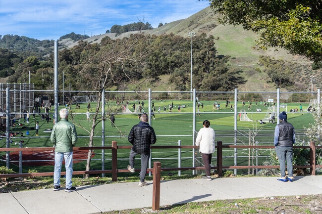 Wilder Sports Field is perfect for competitive soccer in a picturesque setting.