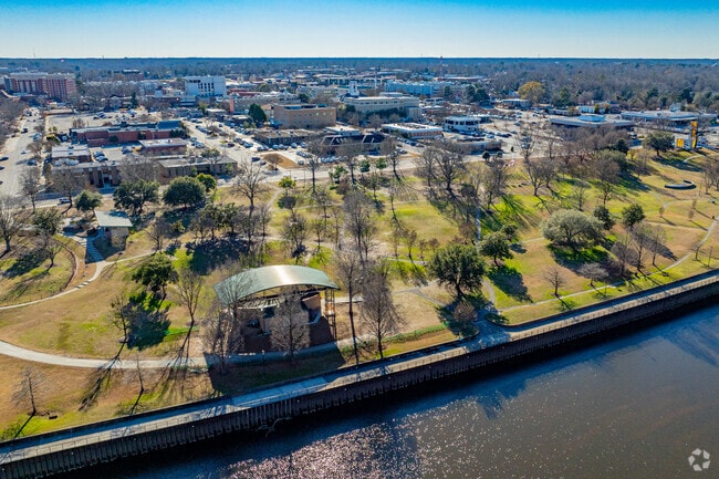 Greenville sits on the banks of the Tar River.
