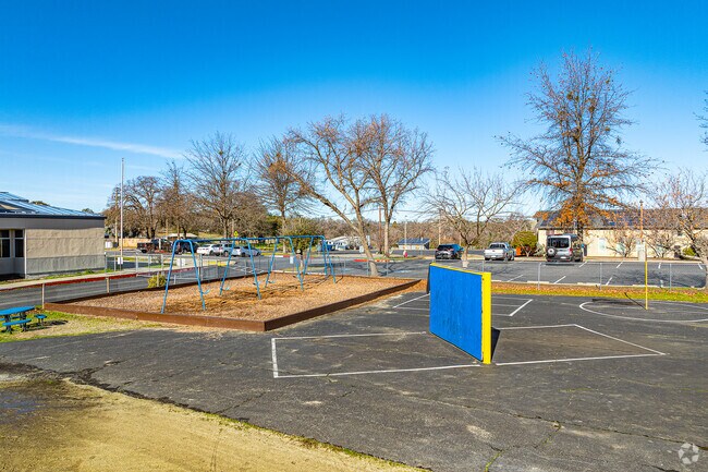 Kids love to play wall ball during recess at Northside Elementary School.