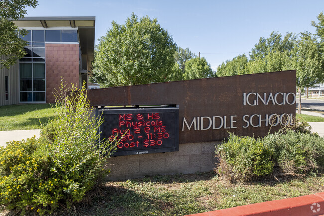 Ignacio Middle School has a beautiful campus in Ignacio, CO.