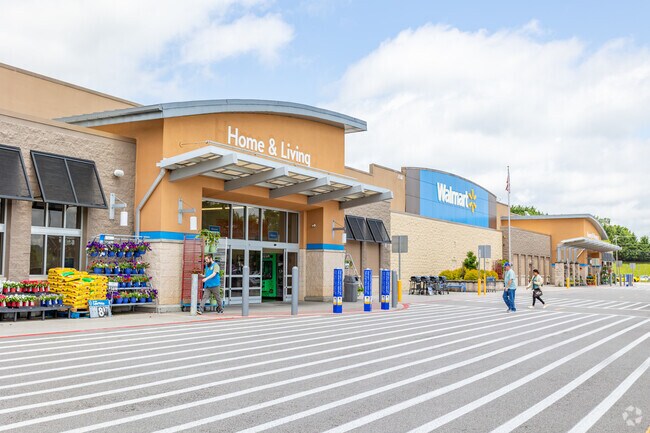 Walmart is a shopping option in Halls Crossroads.