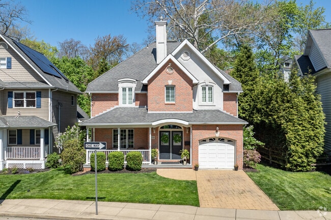 Lawns and landscaping are well kept throughout the neighborhood of Sewickley.