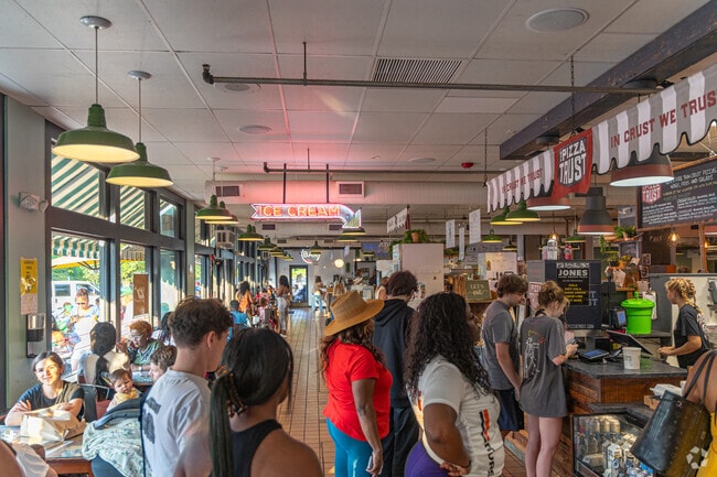 Belvedere Square Market is a great place to enjoy an afternoon lunch with friends or family.