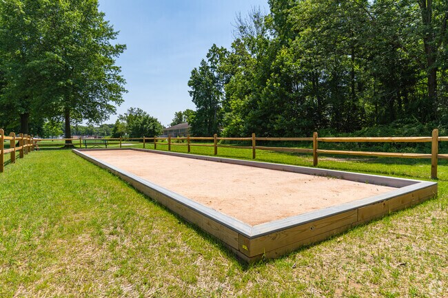 Experience the joy of bocce ball at Ridley Township Municipal Park, just a stone's throw from Woodlyn.