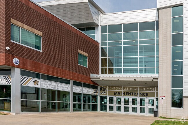 Bentonville High School is rated A+ by Niche.com.