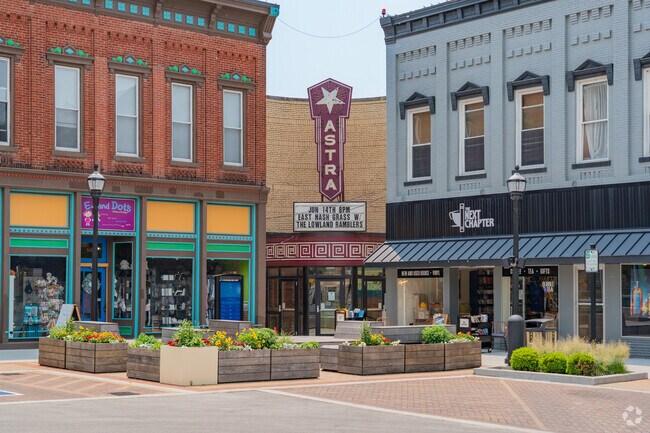 The Astra Theatre, a former movie house, received a $1.7 million renovation.