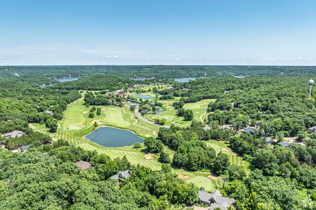 Old Kinderhook is a resort and golf course community located just outside Roach on Lake of the Ozarks.
