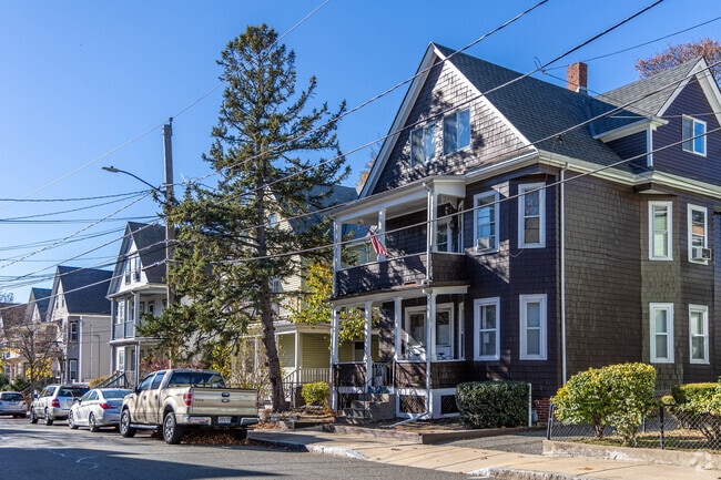 Homes in West Somerville include multifamily homes with both private and public parking.