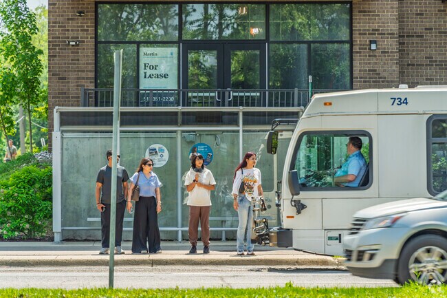 The CATA bus service is available in and around the Foster neighborhood.