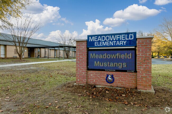 Meadowfield Elementary School is home of the Mustangs in The Hamptons.