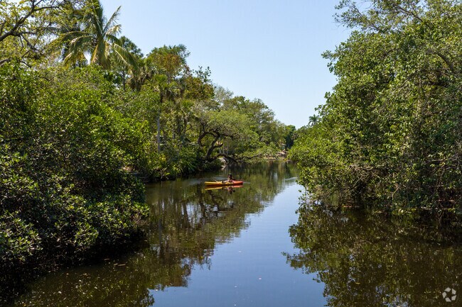 Kayaking is a popular past time in the Arbell neighborhood on the Imperial River.