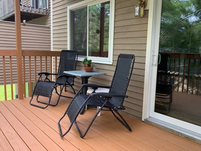 Porch on main level