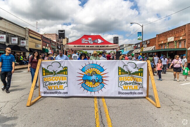 The community comes together for fun and good cause at the Wylie 500 Pedal Car Race.