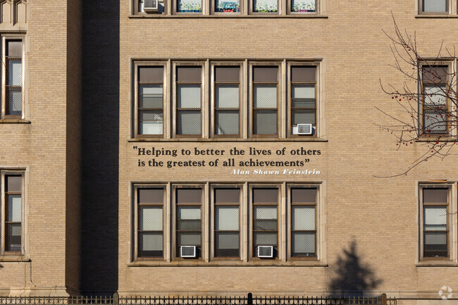 Helping others at Laurel Hill Annex School in Hartford, Providence, Rhode Island.