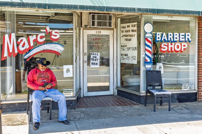 Marc’s Barber Shop in Liberty is a local staple with old-school charm and style.