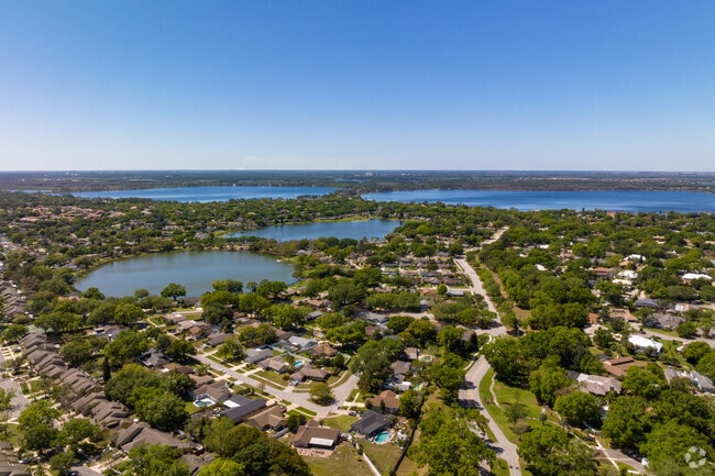 Many beautiful lakes offer picturesque views for dining and living in Dr. Phillips.