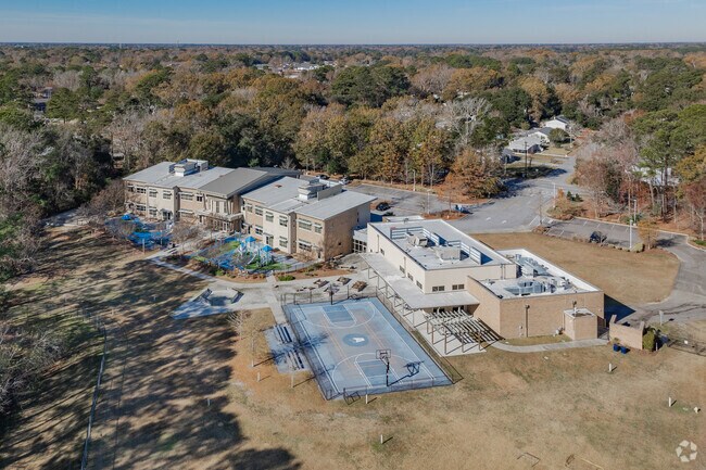 Addlestone Hebrew Academy in West Ashley has outdoor activities for students.