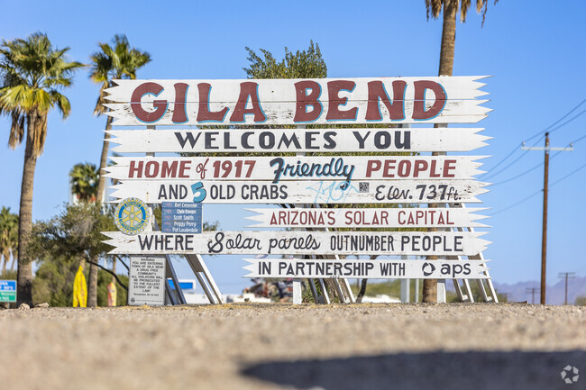 Fun fact, Gila Bend has more solar panels than people.